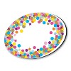 Ashley Productions® Magnetic Whiteboard Eraser, Oval Confetti, Pack of 6 - 2 of 3