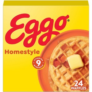 Eggo Homestyle Frozen Waffles - 29.6oz/24ct - 1 of 4