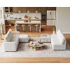 Modular Sectional Sleeper Sofa & Storage Seats Reversible Sofa with Chenille Fabric 9 Seater Sectional Sofa, Convertible Sectional Couches - 3 of 4
