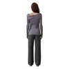 Women's Clara Wool-blend Trouser - CRESCENT - 4 of 4