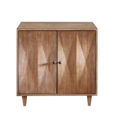 Adeline 2 Door Accent Cabinet Brown