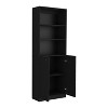 NicBex 71.1" H 4 Tier Free Standing Storage Bookshelves with Durable Structure for Office Home - 2 of 4