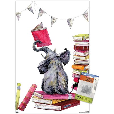 clear push pins bundle