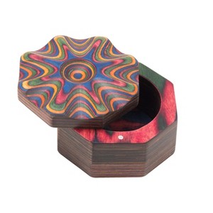 Island Bamboo Pakkawood Salt Cellar - 1 of 1