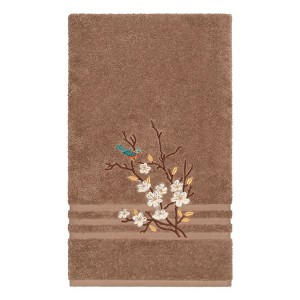 Linum Home Textiles 100% Turkish Cotton SPRING TIME Embellished Towel Set - 1 of 2