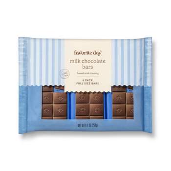 Milk Chocolate Bar Multipack - 9.1oz/6ct - Favorite Day™