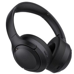SUGIFT Over-Ear Bluetooth Headphones with Noise Cancellation, Black - 1 of 4