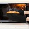 REGALWOVEN Cotton Heat Resistant Oven Mitts 2 Pcs with Pot Holders 2 Pcs 13.8x4.7inch - 3 of 4