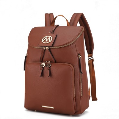 MKF Collection Angela vegan Leather Large Travel Backpack by Mia K