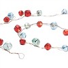 LED Sleigh Bell Wire Garland (Set of 2) - 2 of 2