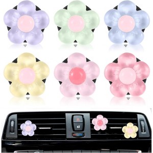 TruAIR Flower Car Air Vent Clips (6-Pack) - 1 of 4