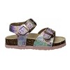 Laura Ashley Girls Footbed Toddler Buckle Sandals - 2 of 4