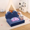 6pcs Play Couch Foam Modular Play Couch Convertible Sofa for Kindergarten Playroom Bedroom - 4 of 4
