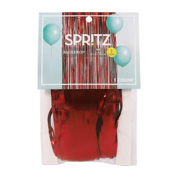 Fringe Backdrop Décor Red - Spritz™