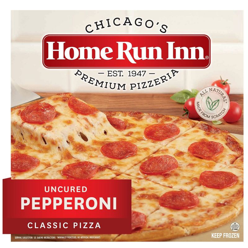Home Run Inn Uncured Pepperoni Frozen Pizza - 28oz, 1 of 10