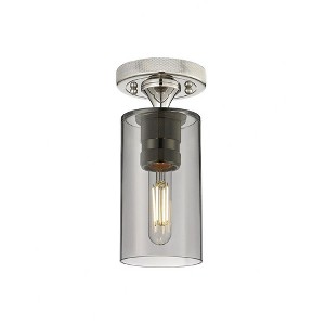 Crown Point - 1 Light Flush Mount In Industrial Style-9.63 Inches Tall and 3.88 Inches Wide - 1 of 1