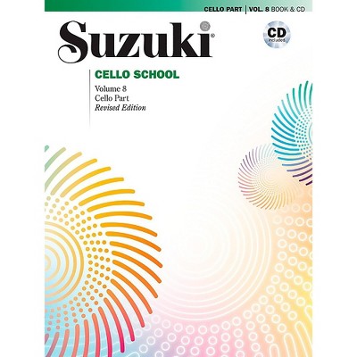 Alfred Suzuki Cello School Volume 8 Book & CD (Revised)