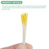 Unique Bargains DIY Crafts Wedding Floral Picks Artificial Flower Stamen Kit 100 Pcs - 2 of 4