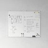 Flash Furniture HERCULES Commercial Whiteboard, Aluminum Magnetic Dry Erase Board with Wall Mount, Marker Tray, Eraser, 3 Markers, 6 Magnets - 2 of 4