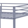COMHOMA Metal Bunk Bed Twin Size, Space-Saving Twin Size Bed Frame for Kids Teens, No Box Spring Required - 3 of 4