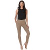 Rekucci Women’s Pull-On Skinny Work Pants – Tummy Control, Stretch Legging Fit with Zip Pockets for Office & Casual - 4 of 4