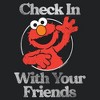 Women's Sesame Street Elmo Check In With Your Friends Racerback Tank Top - 2 of 4