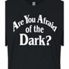 Women's - Are You Afraid of the Dark - White Logo Cropped Graphic T-Shirt - 2 of 4