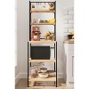 5-Tier Wooden Kitchen Storage Cabinet - 4 of 4