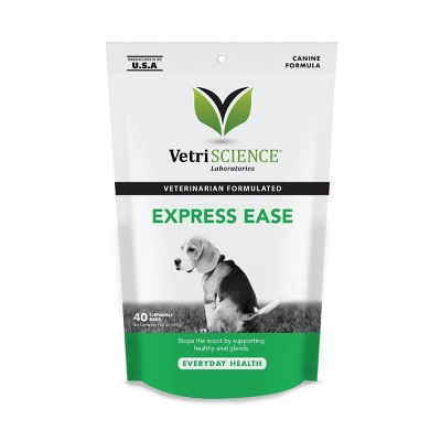 Vetriscience Laboratories Express Ease chews for Dogs 40 ct