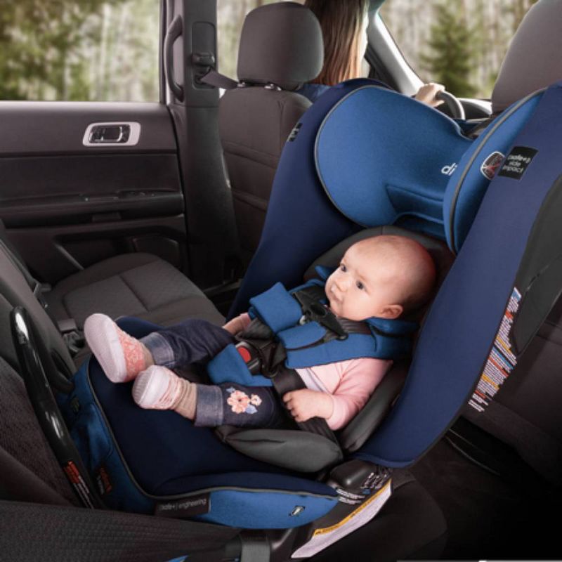 Diono Radian 3RXT Safe + Latch Convertible Car Seat - Sky Blue, 3 of 11