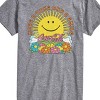 Men's - Coca-Cola - Have A Coke and Smile Retro Groovy Sun and Flowers Short Sleeve Graphic T-Shirt - 2 of 4