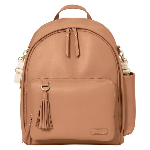 Skip Hop GREENWICH Simply Chic Diaper Backpack - Caramel : Target