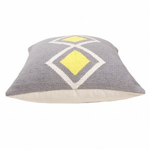 Homeroots Geometric Zippered Pillow