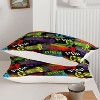 Acoinel 3 Pcs Racing Car Lightwight Ultra Soft Comforter Set with 2 Pillowcases, TWIN, Black - 4 of 4