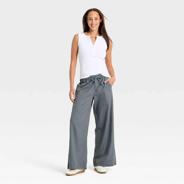 Pantalones de Tiro Medio con Cordón para Mujer - Universal Thread™ 3