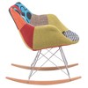 LeisureMod Willow Modern Nursery Rocking Chair - Plush Comfort, Stylish Design, Perfect for Nurseries - 4 of 4