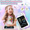 DOMETOUR LCD Writing Tablet 10" Unicorn Toy for Girls Boys Reusable Doodle Drawing Board for 3-8 Year Old Toddler Gift Toy - 2 of 4