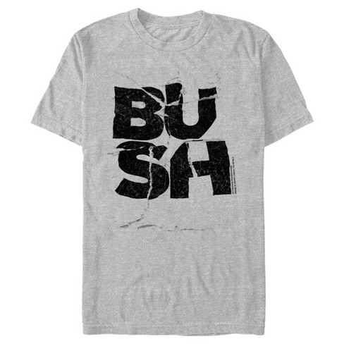 Men's Bush Ripped Logo T-Shirt - Athletic Heather - 2X Large