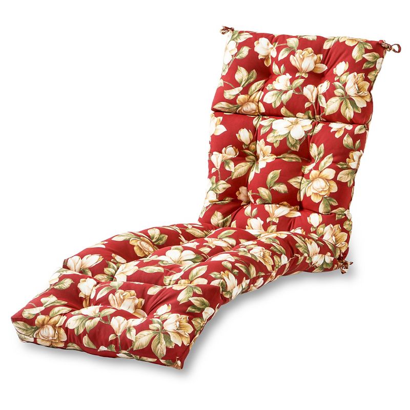  Kensington Garden Outdoor Chaise Lounge Cushion, 1 of 12