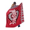 60" x 80" NCAA Ohio State Buckeyes Raschel Throw Blanket - 4 of 4