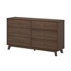Plank+Beam Solid Wood Classic 6-Drawer Solid Wood Dresser, Storage Dresser for Bedroom, Chest of Drawers - 2 of 4