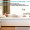 Okak 2IN Double-Layer Memory Foam Mattress Topper, Pain Relief Cooling Mattress Topper, Medium Firm Mattress Topper for Home - 4 of 4