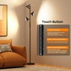 ROTTOGOON LED Tree Floor Lamp, 36W Dimmable Standing Light Touch Control, 2700K-6500K 4CCT Switchable for Study Living Room Bedroom Office - 2 of 4