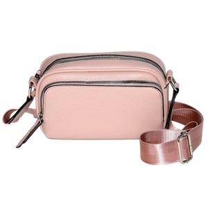 NICCI Ladies' Crossbody Bag with Front Zipper Pocket - 1 of 4