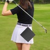 Unique Bargains Absorbent Waffle Pattern Golf Towel 15.75"x15.75" 1 Pc - 2 of 4