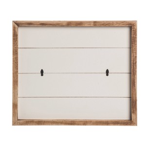 Transpac Wood 13.75 in. White Everyday Frame - 1 of 2