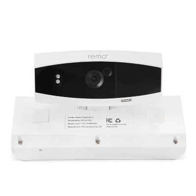 Remo+ DoorCam 3 1080p Full HD Wi-Fi Smart Over-the-Door Security Camera (White)