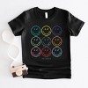 The Juniper Shop SmileyWorld Wink Rainbow Swirl Youth Short Sleeve Tee - 3 of 4