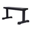 HolaHatha Steel Frame 600 Pounds Capacity Foam Padded Flat Weight Fitness Equipment Home Gym Freeweight Barbell Bench for Strength Training - 2 of 4