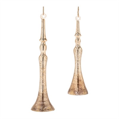 Horn Ornament (Set of 12)